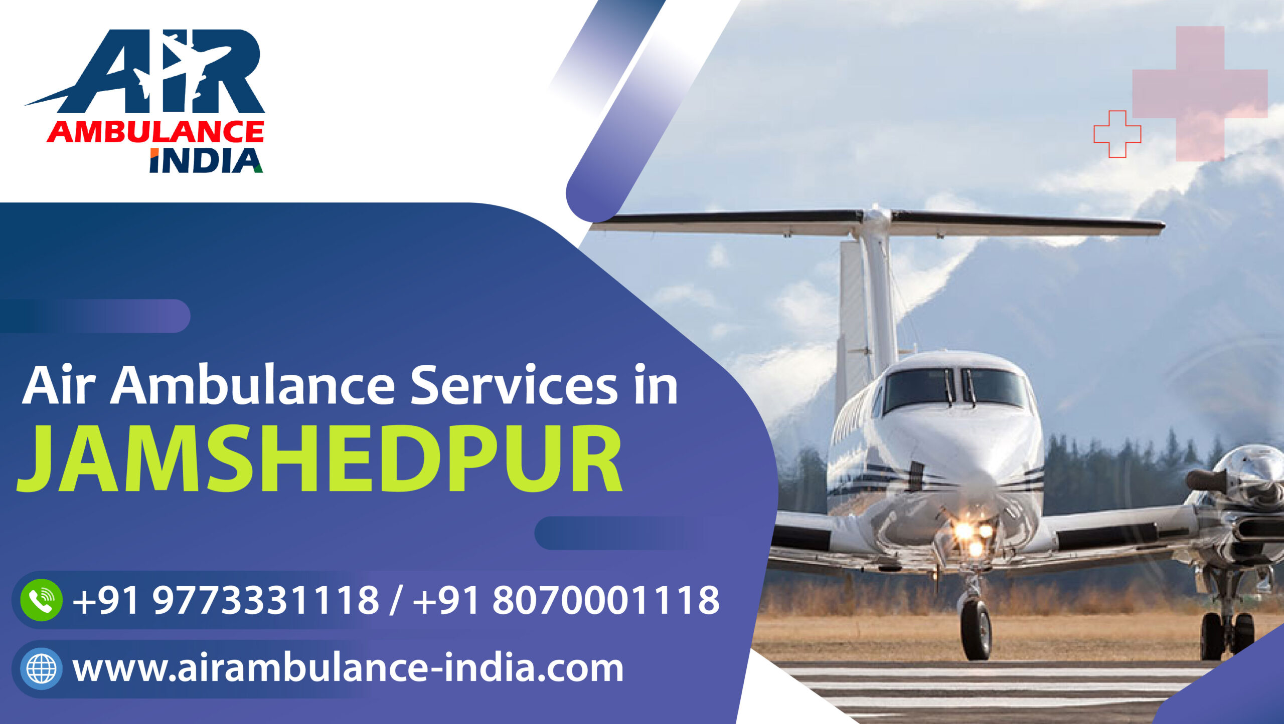 Air Ambulance Services in Jamshedpur
