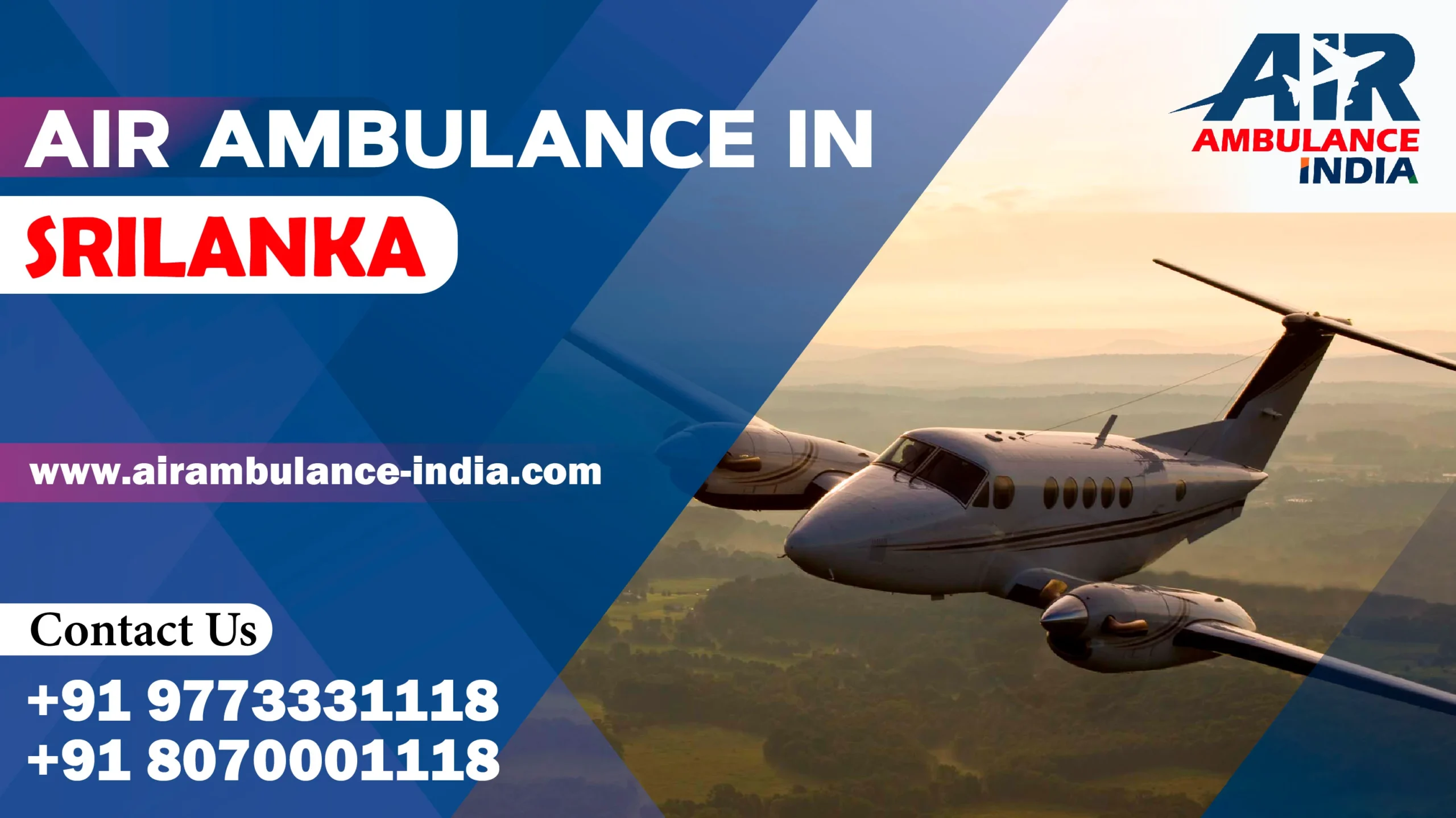 air ambulance services in Sri Lanka