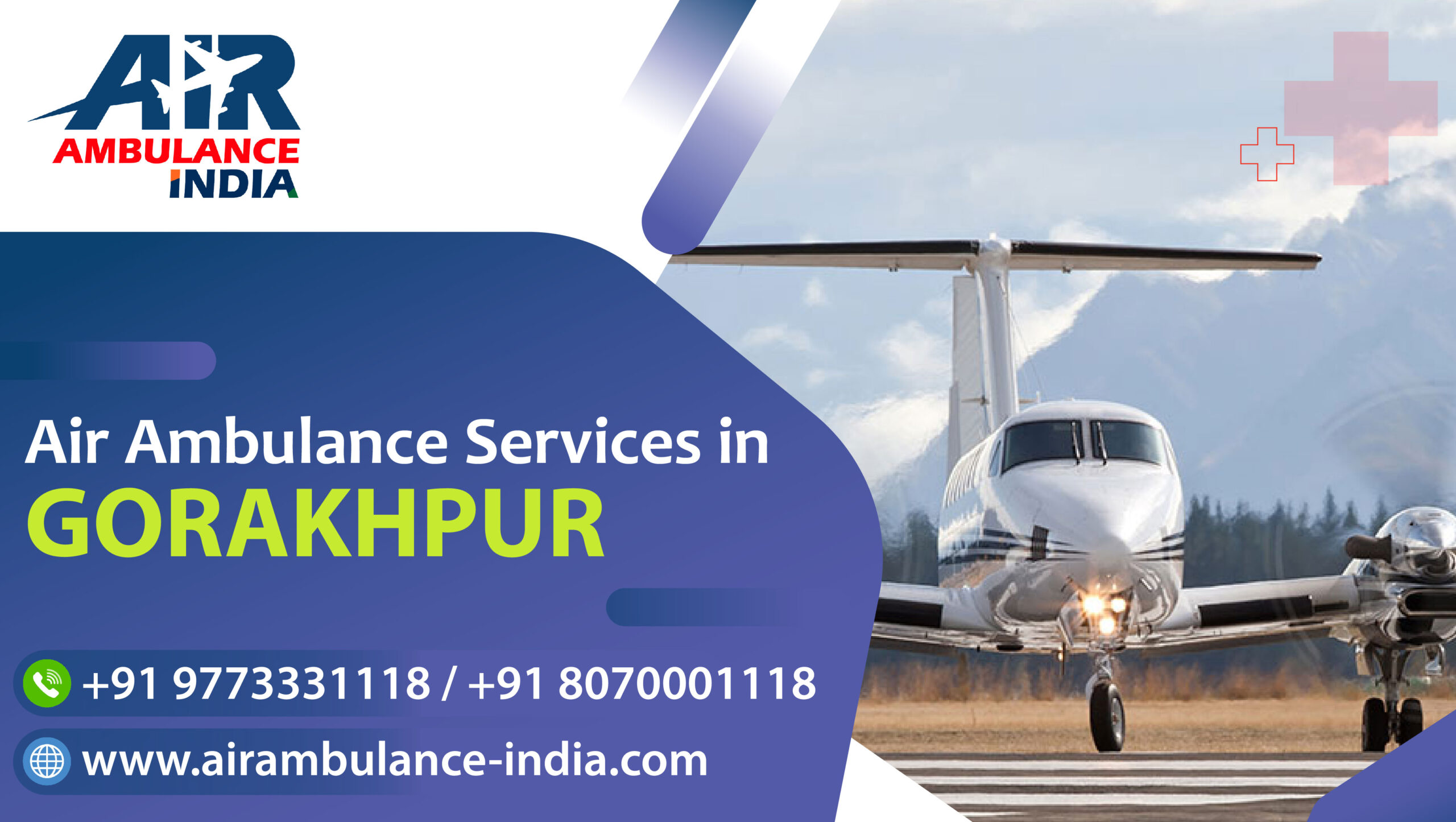 air ambulance services in Gorakhpur