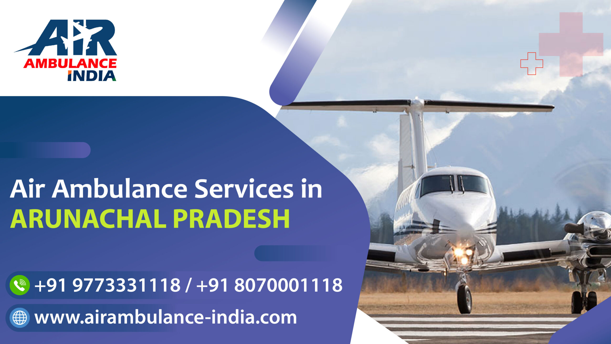 Air Ambulance Services Arunachal Pradesh